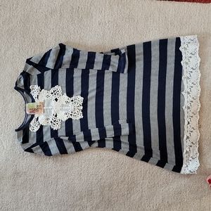 Twirls and Twigs Striped Dress size 6